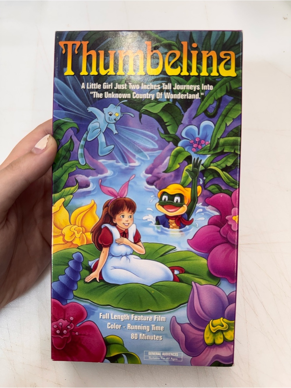 Thumbelina - (VHS Tape) - (Cartoon Starmaker) - 1991 Untested
